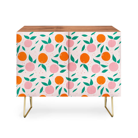 Morgan Elise Sevart vitamin C pink Credenza