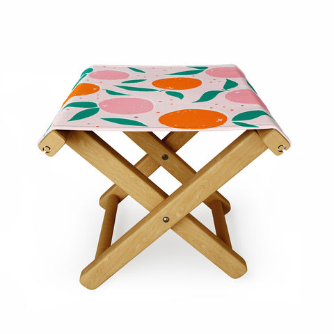 Morgan Elise Sevart vitamin C pink Folding Stool
