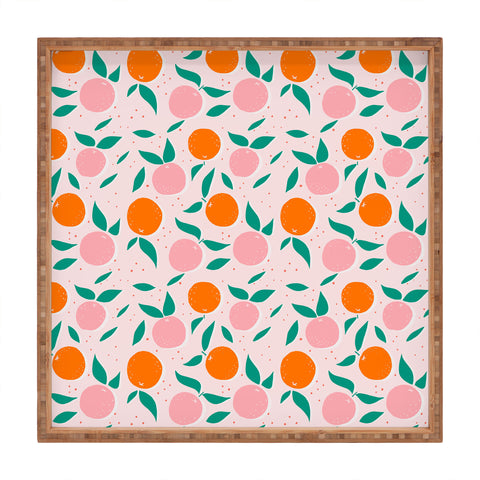 Morgan Elise Sevart vitamin C pink Square Tray
