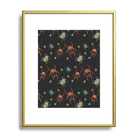 Morgan Kendall beetlejuice Metal Framed Art Print