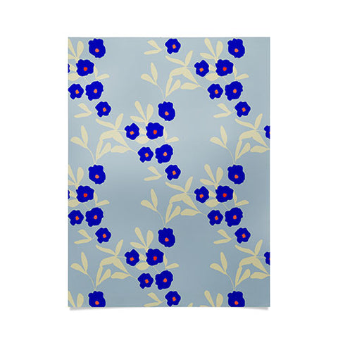 Morgan Kendall blue bells Poster