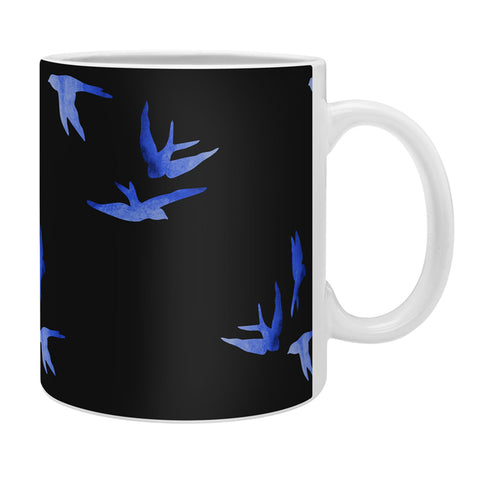 Morgan Kendall blue birds Coffee Mug