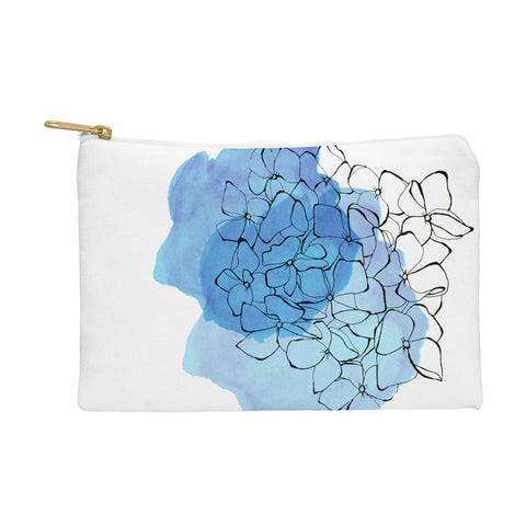 Morgan Kendall blue hydrangea Pouch