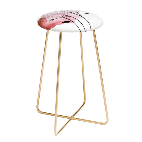 Morgan Kendall garden roses Counter Stool