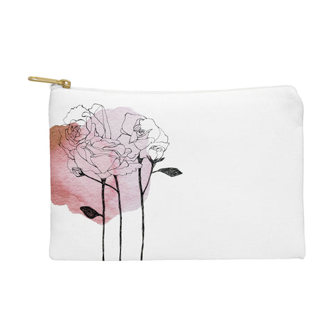 Morgan Kendall garden roses Pouch