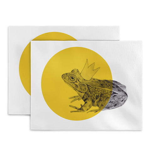 Morgan Kendall Gold Frog Prince Placemat