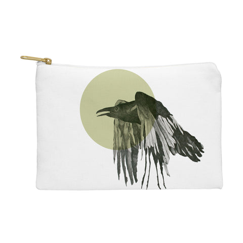 Morgan Kendall gold raven Pouch