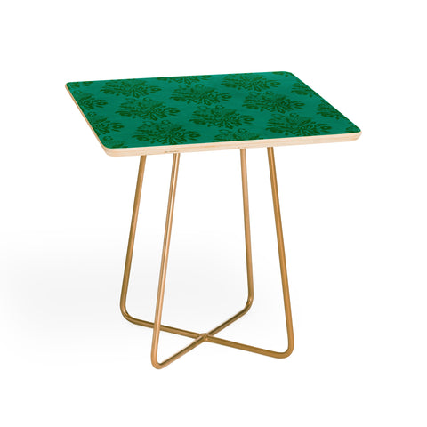 Morgan Kendall kelly green lace Side Table