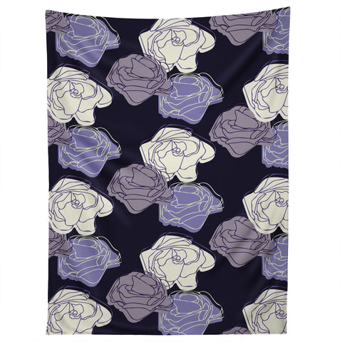 Morgan Kendall lavender roses Tapestry
