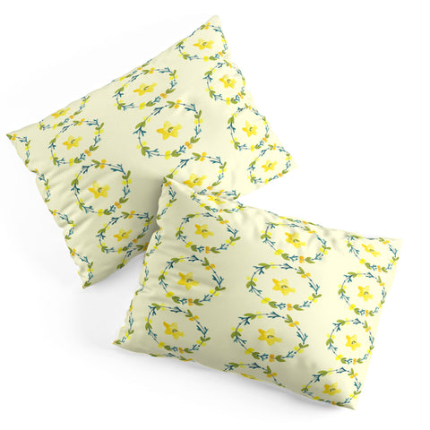 Morgan Kendall lemon lime Pillow Shams
