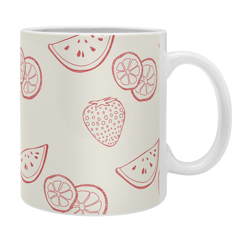 Morgan Kendall melon summer fruit Coffee Mug