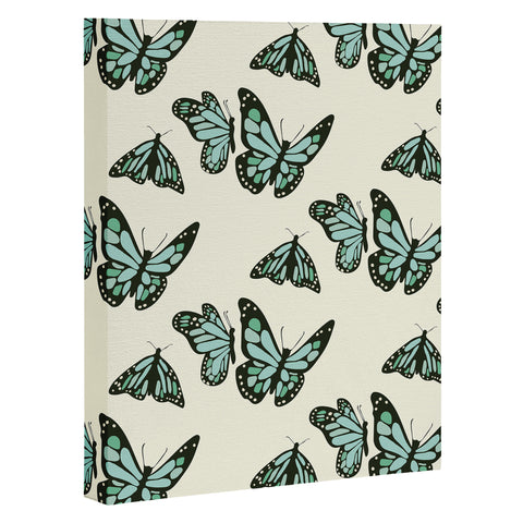 Morgan Kendall monarch butterflies Art Canvas