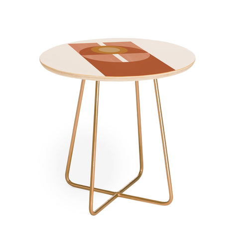 Morgan Kendall Monolith Round Side Table