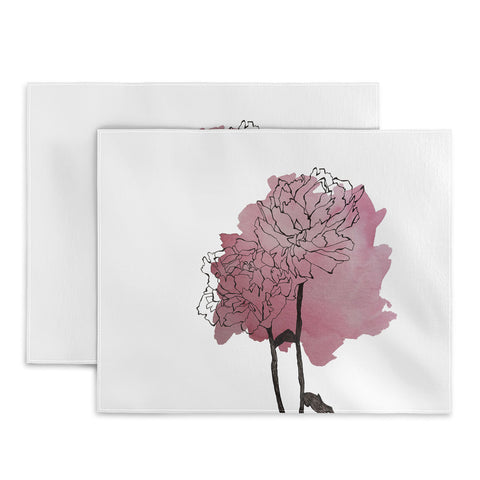 Morgan Kendall peonies Placemat