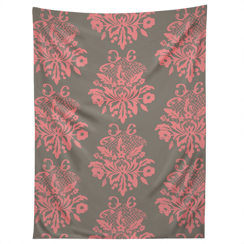 Morgan Kendall pink lace Tapestry