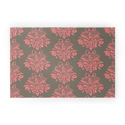 Morgan Kendall pink lace Welcome Mat