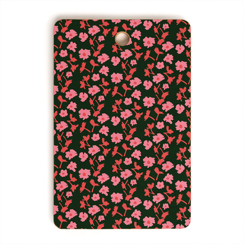Morgan Kendall pink milk Cutting Board Rectangle