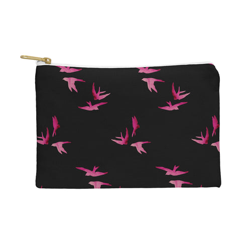 Morgan Kendall pink sparrows Pouch