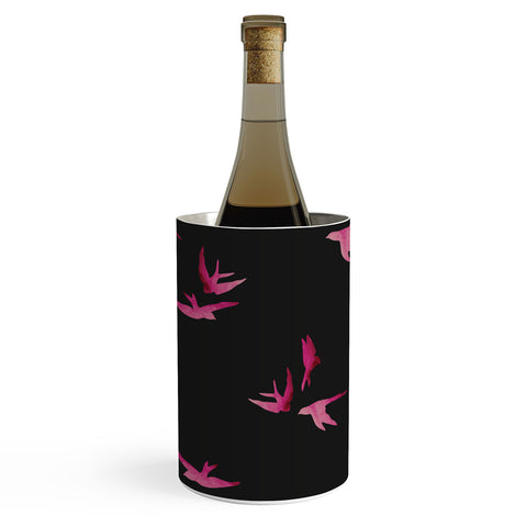 Morgan Kendall pink sparrows Wine Chiller