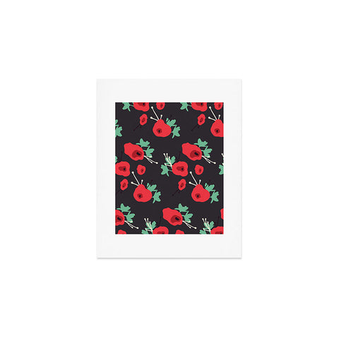 Morgan Kendall poppy field Art Print