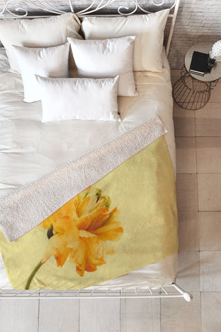 Morgan Kendall profile Fleece Throw Blanket