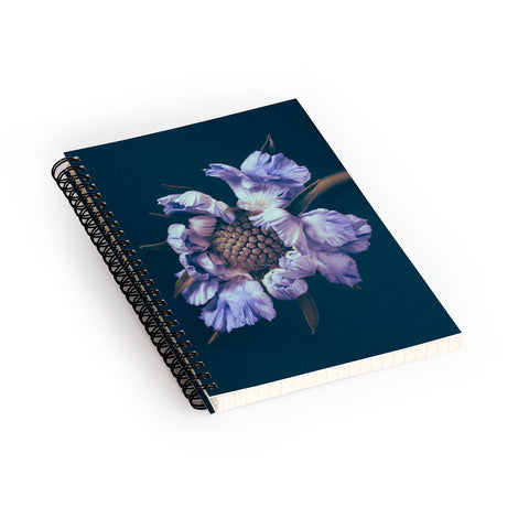 Morgan Kendall purple honeycomb Spiral Notebook
