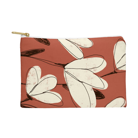 Morgan Kendall sketched flower field Pouch