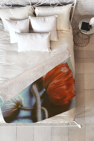 Morgan Kendall speak softly Fleece Throw Blanket