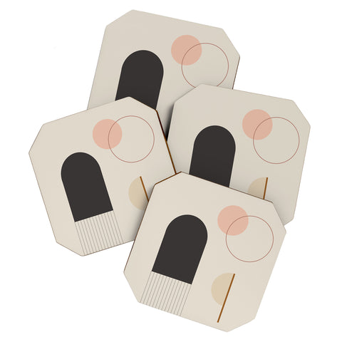 Morgan Kendall Through the Doorway Coaster Set