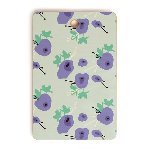 Morgan Kendall very violet Cutting Board Rectangle