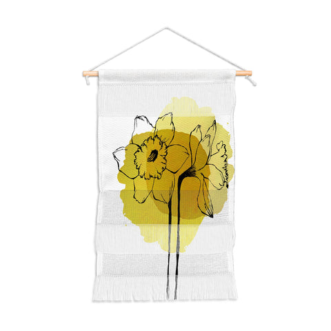 Morgan Kendall yellow daffodils Wall Hanging Portrait