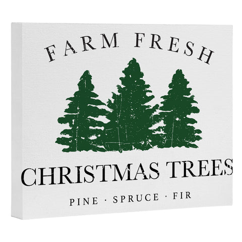 move-mtns Farm Fresh Christmas Trees I Art Canvas