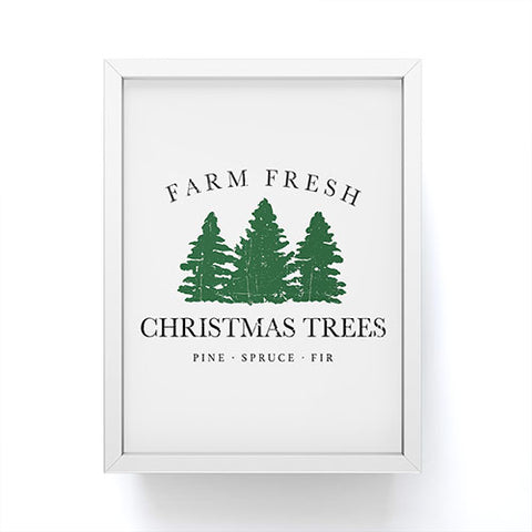 move-mtns Farm Fresh Christmas Trees I Framed Mini Art Print