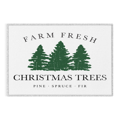 move-mtns Farm Fresh Christmas Trees I Outdoor Rug