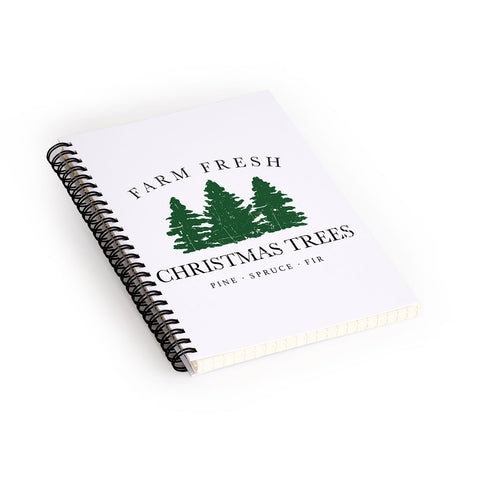 move-mtns Farm Fresh Christmas Trees I Spiral Notebook