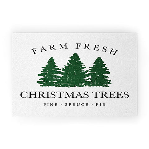 move-mtns Farm Fresh Christmas Trees I Welcome Mat