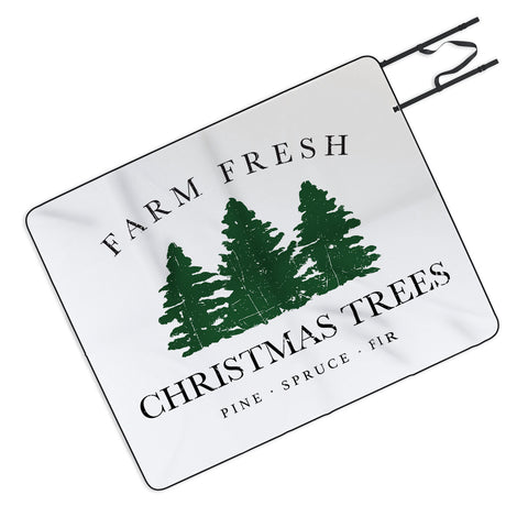 move-mtns Farm Fresh Christmas Trees I Picnic Blanket