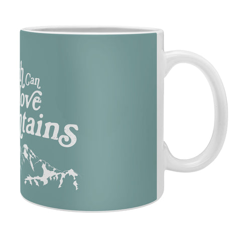 move-mtns Retro Faith can Move Mountains Coffee Mug