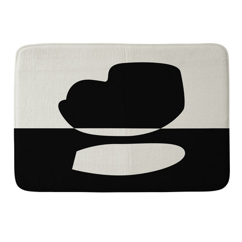 mpgmb Reverse 01 Memory Foam Bath Mat