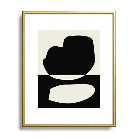 mpgmb Reverse 01 Metal Framed Art Print