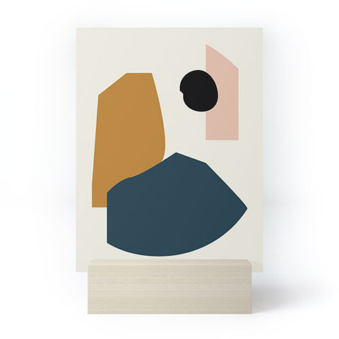 mpgmb Shape Study 1 Lola Collection Mini Art Print