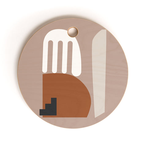 mpgmb Shape Study 10 Cutting Board Round