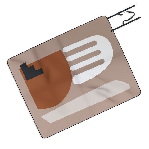 mpgmb Shape Study 10 Picnic Blanket