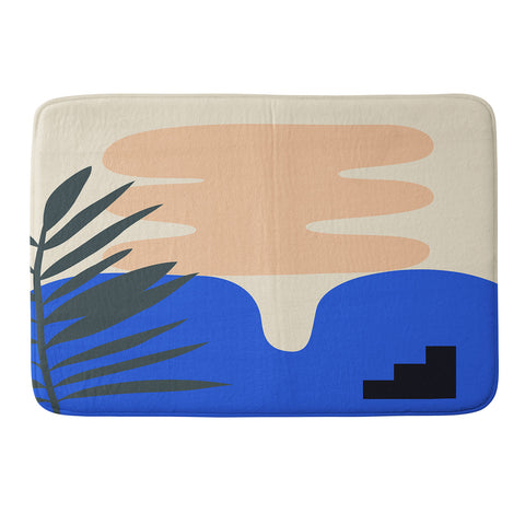 mpgmb Shape Study 14 Stackable Memory Foam Bath Mat