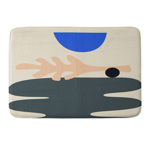 mpgmb Shape Study 15 Stackable Memory Foam Bath Mat