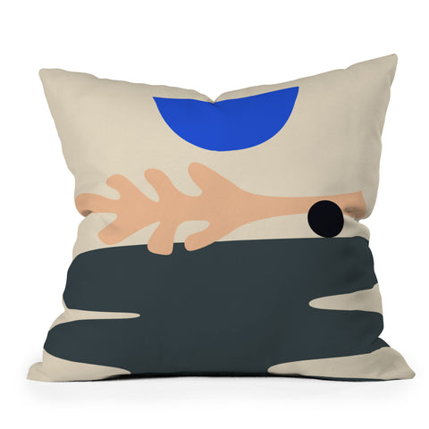 mpgmb Shape Study 15 Stackable Throw Pillow
