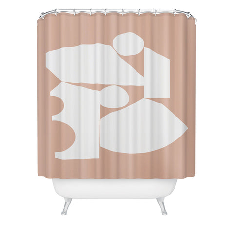 mpgmb Shape Study 16 Shower Curtain