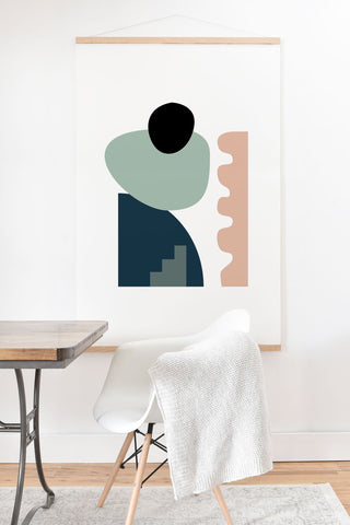 mpgmb Shape Study 18 Art Print And Hanger