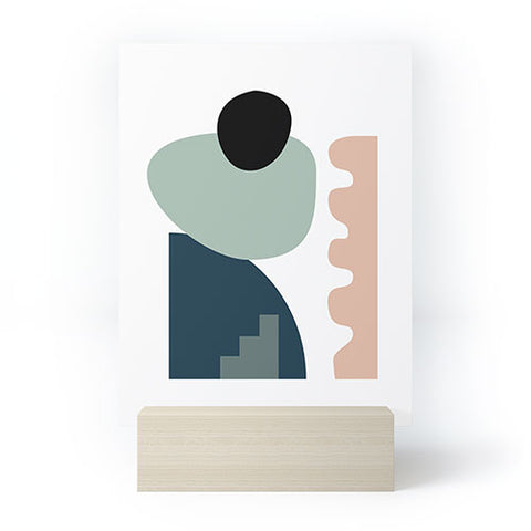 mpgmb Shape Study 18 Mini Art Print