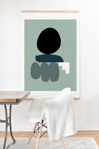 mpgmb Shape Study 19 Art Print And Hanger